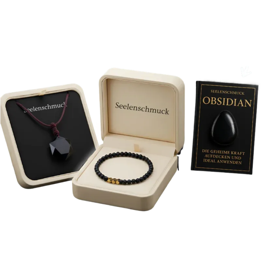 Obsidian Anti-Negativität Set